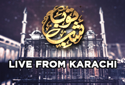 Shab e Tauba live Transmission from Karachi